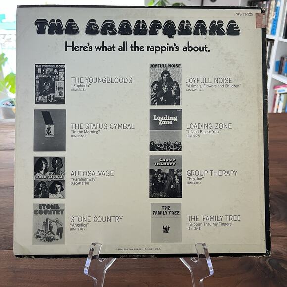 The Group Quake Compilation Vinyl LP 1968 RCA Victor SPS 33-525 Promo - Picture 13 of 16